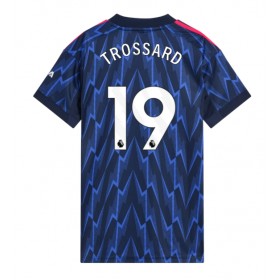 Dámské fotbalový oblečení Arsenal Leandro Trossard #19 Venkovní košile 2025-26 Krátkým Rukávem